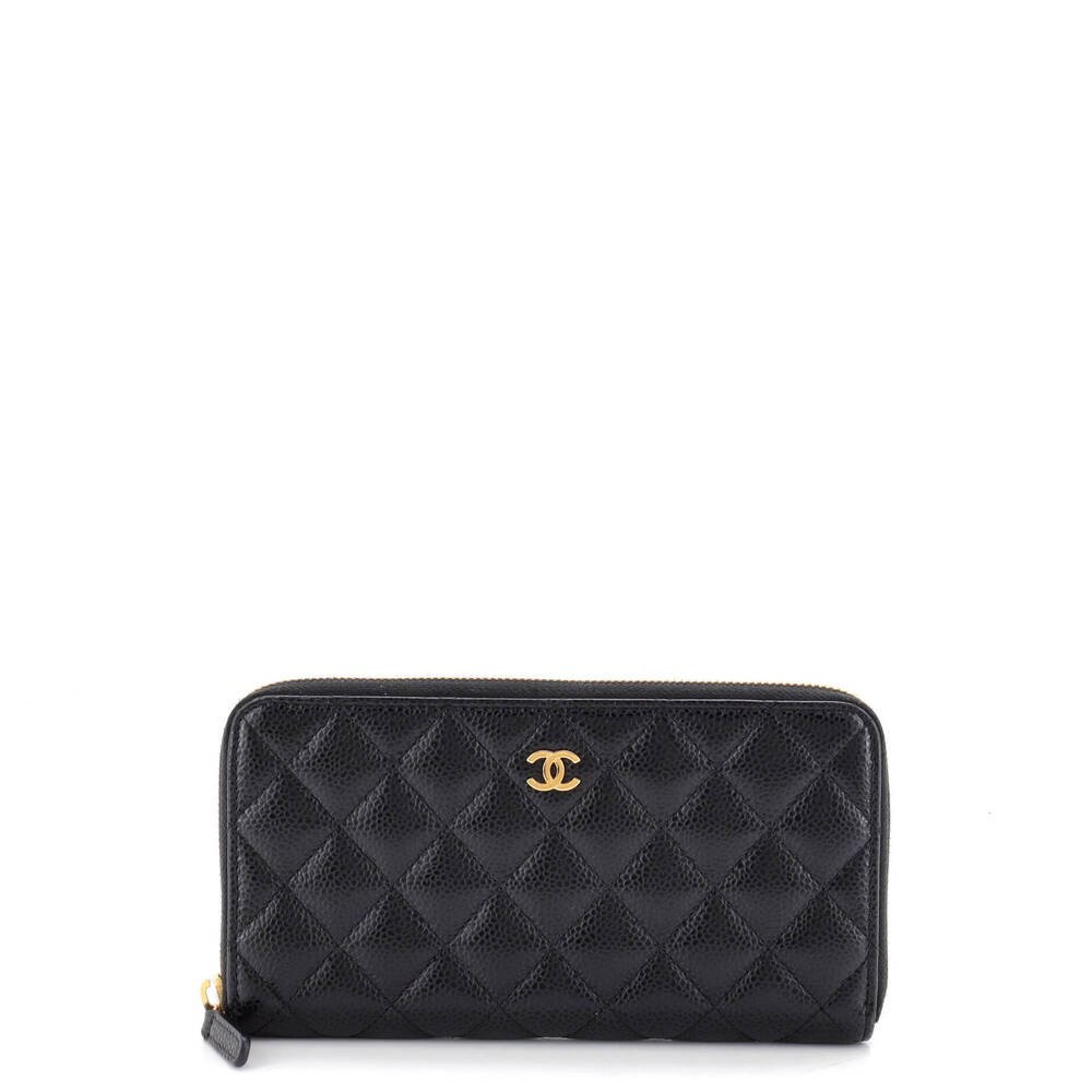 Chanel Long Zip Around Wallet